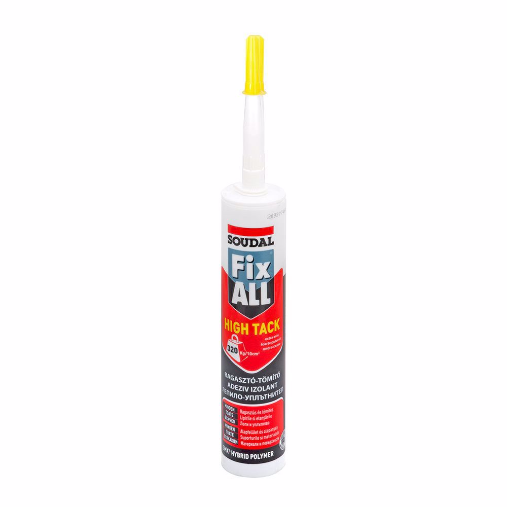 Монтажно лепило SOUDAL, Fix All High Tack, 290 ml