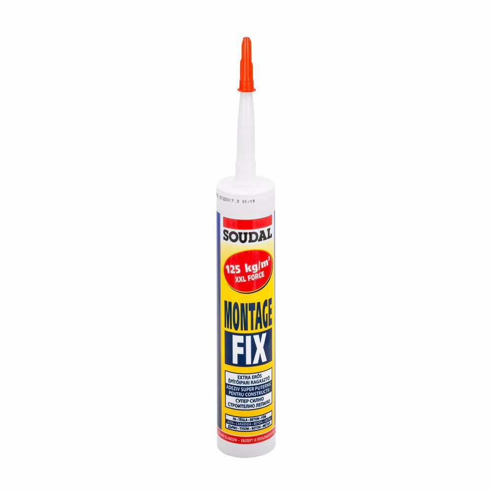 Монтажно лепило SOUDAL, Montage FIX, 300 ml