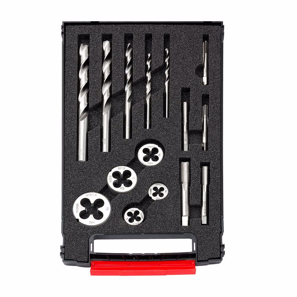 Комплект за резби BAER, Form D, HSSG, G, MF 5 - M 12