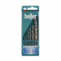 Комплект цилиндрични свредла HELLER, Super-G, HSSG, 6 части