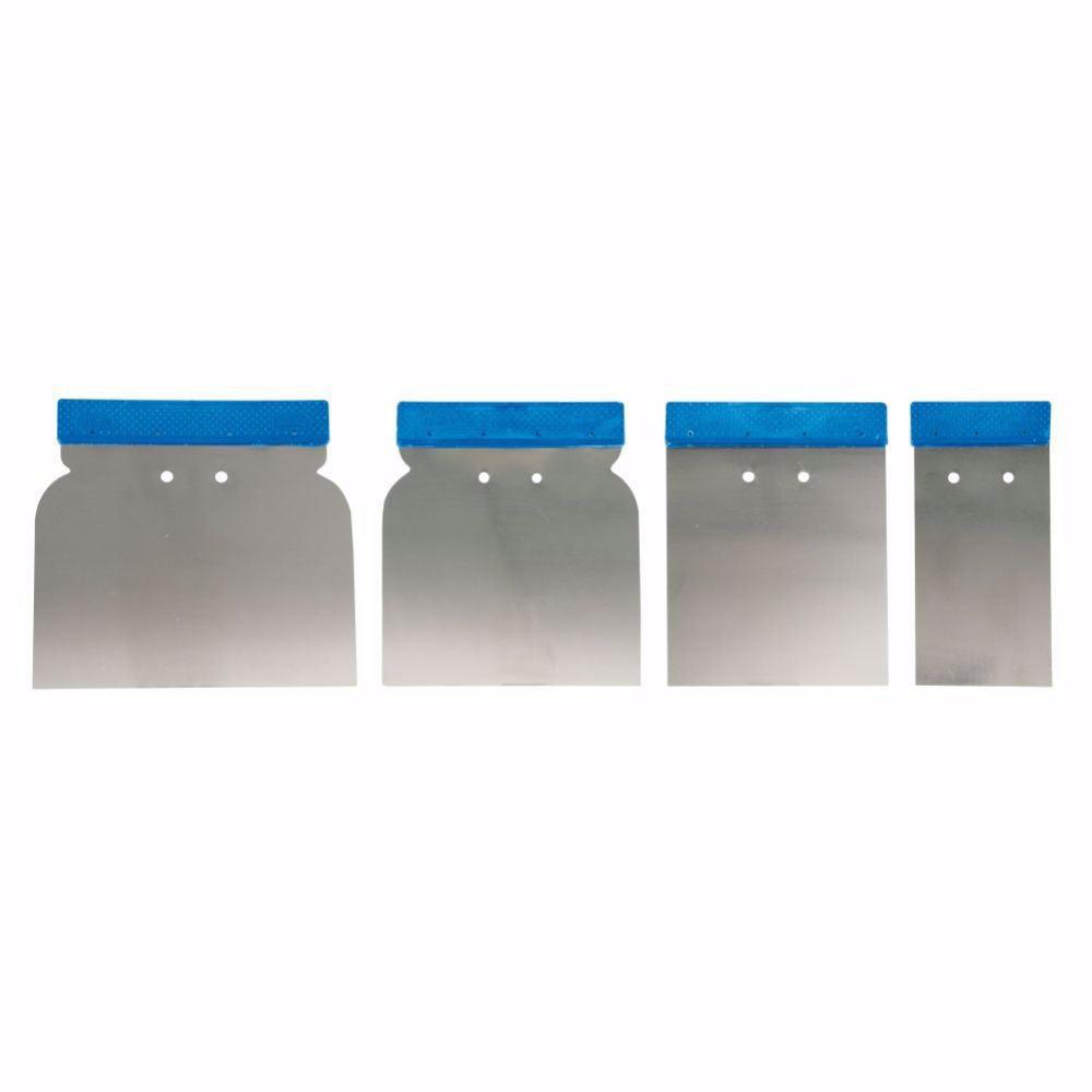 Комплект шпакли без дръжка VOREL, INOX, 4 бр