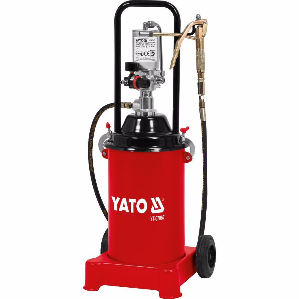 Пневматична система за гресиране YATO 07067, 12 L,  400 bar