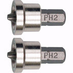 Бит за гипсокартон VOREL, PH 2 x 25, 2 бр.