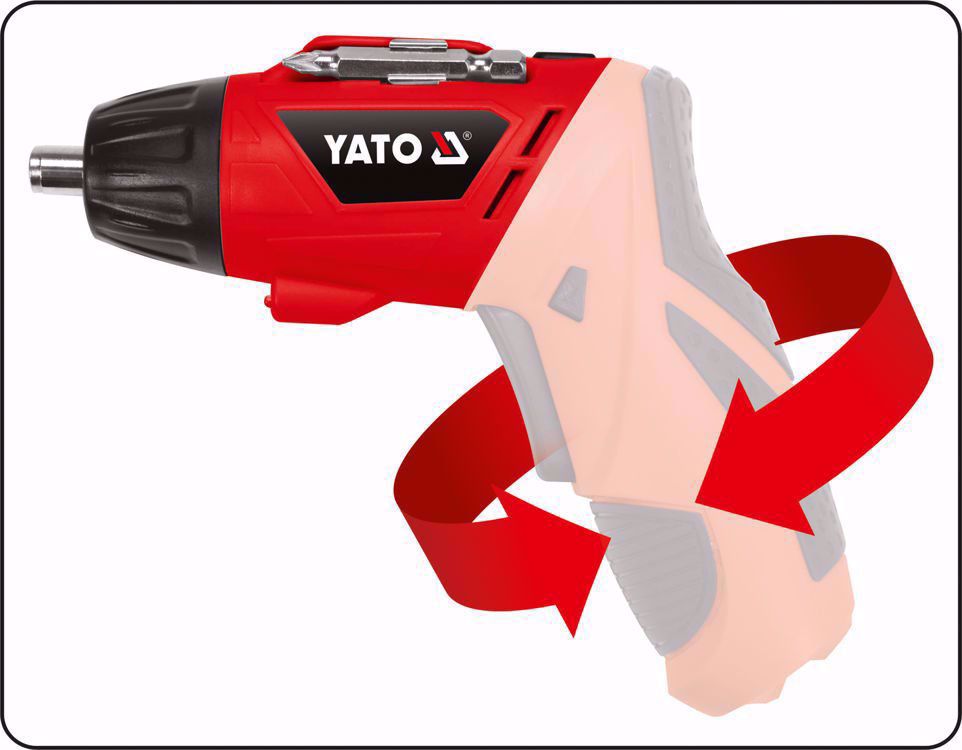 Акумулаторна отвертка YATO 82760, 3.6 V, 1.3 Ah