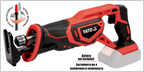 Акумулаторен саблен трион YATO 82815, 18 V, без батерия