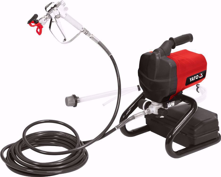 Машина за пръскане на латекс YATO, 650 W, 1.1 L/min, 207 Bar