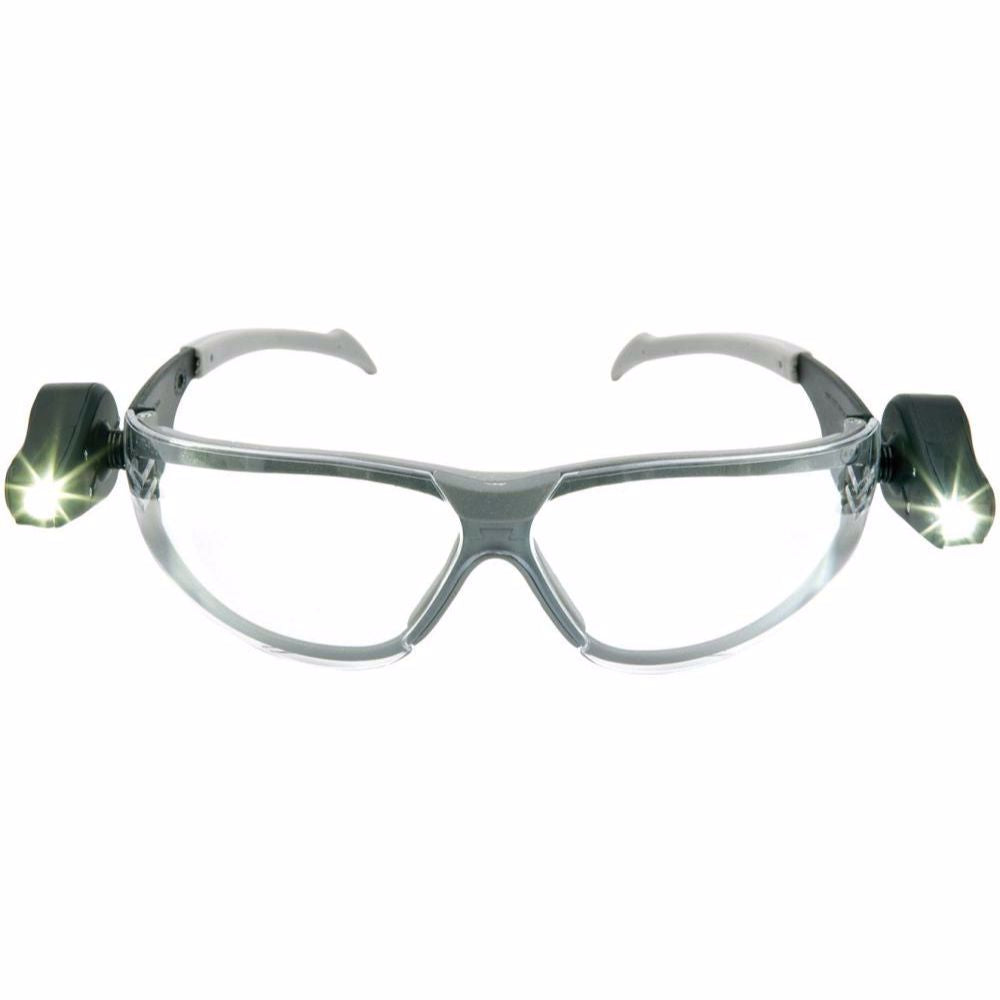 Защитни очила с вградено LED осветление 3M LIGHT VISION, прозрачни