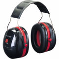Антифони 3M PELTOR OPTIME III,  външни - миди, черно - червено, EN 352, 35 dB