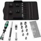 Комплект инструменти WERA, Zyklop, 1/4", 28 части  EDE 4013288174000
