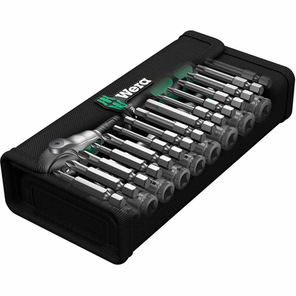 Комплект инструменти WERA, Zyklop, 1/4", 28 части  EDE 4013288174000