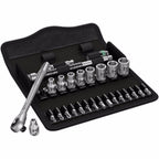 Комплект инструменти WERA, Zyklop, 1/4", 28 части  EDE 4013288173898