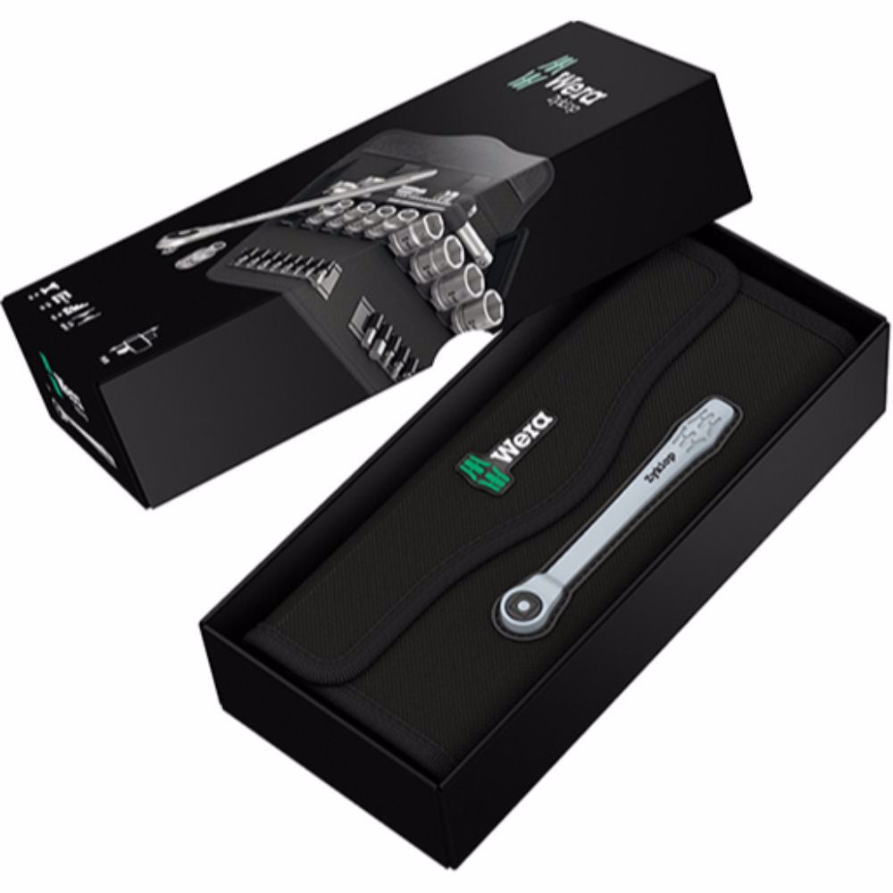 Комплект инструменти WERA, Zyklop, 1/4", 28 части  EDE 4013288173898