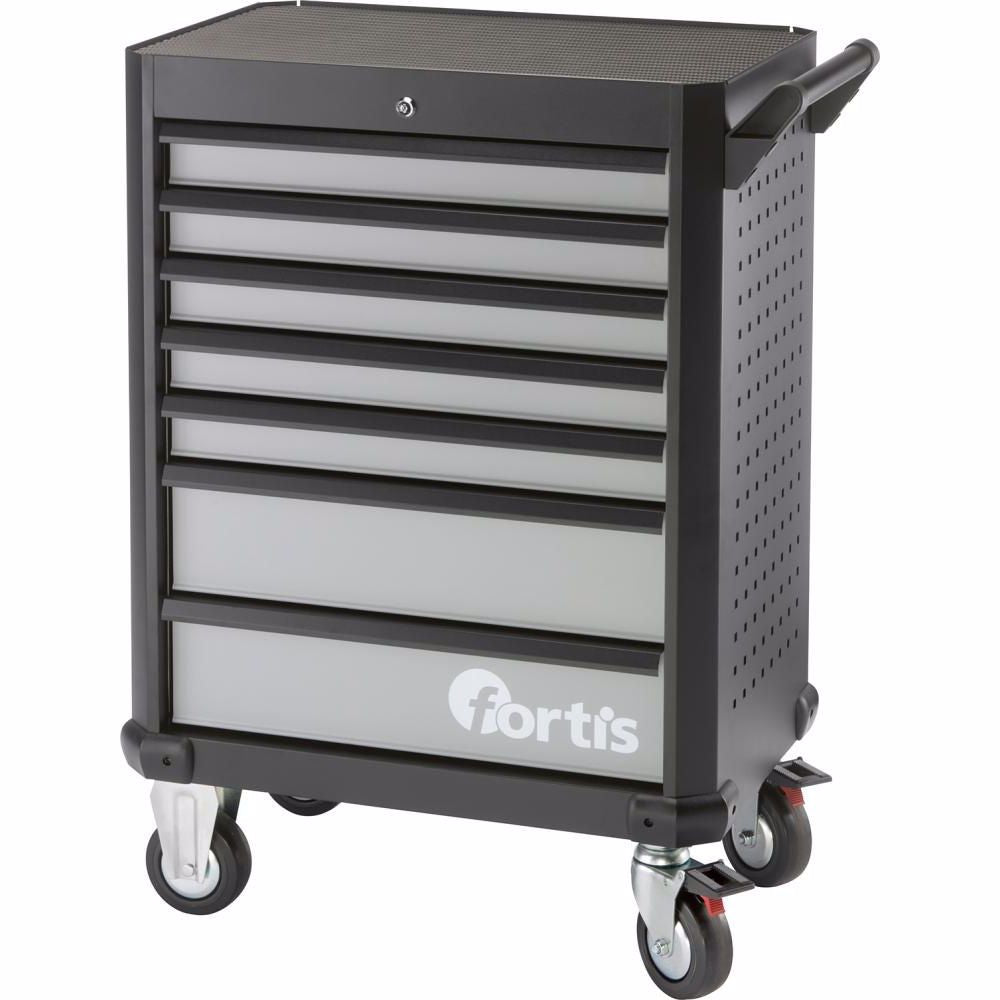 Количка за инструменти FORTIS, 7 чекмеджета, 450 кг, празна FORTIS 4317784730945