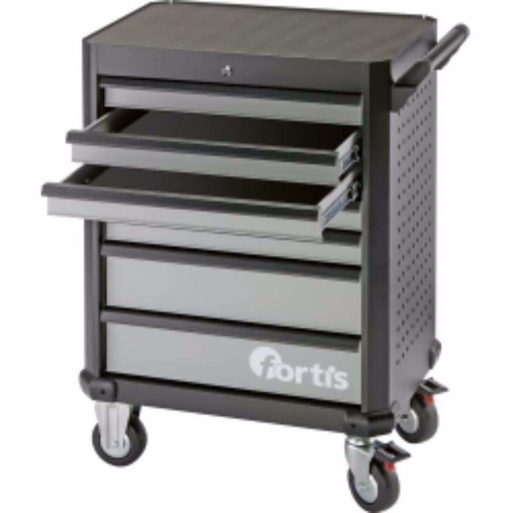 Количка за инструменти FORTIS, 7 чекмеджета, 450 кг, празна FORTIS 4317784730945