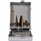 Комплект мултифункционални свредла за метал YATO, 1/4", 4 части