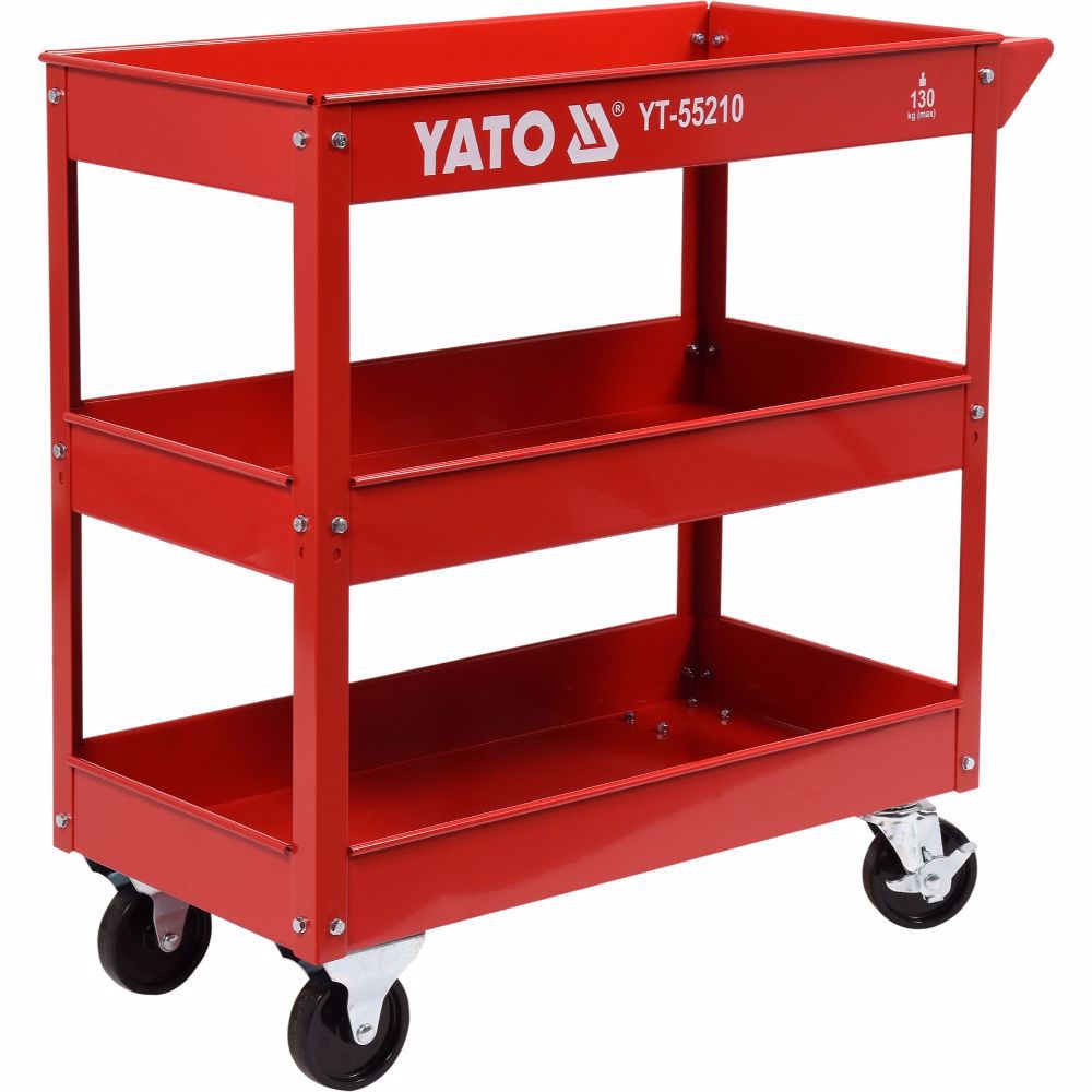 Транспортна количка за работилница YATO, 3 рафта