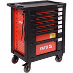 Количка за инструменти YATO, 7 чекмеджета, 211 части