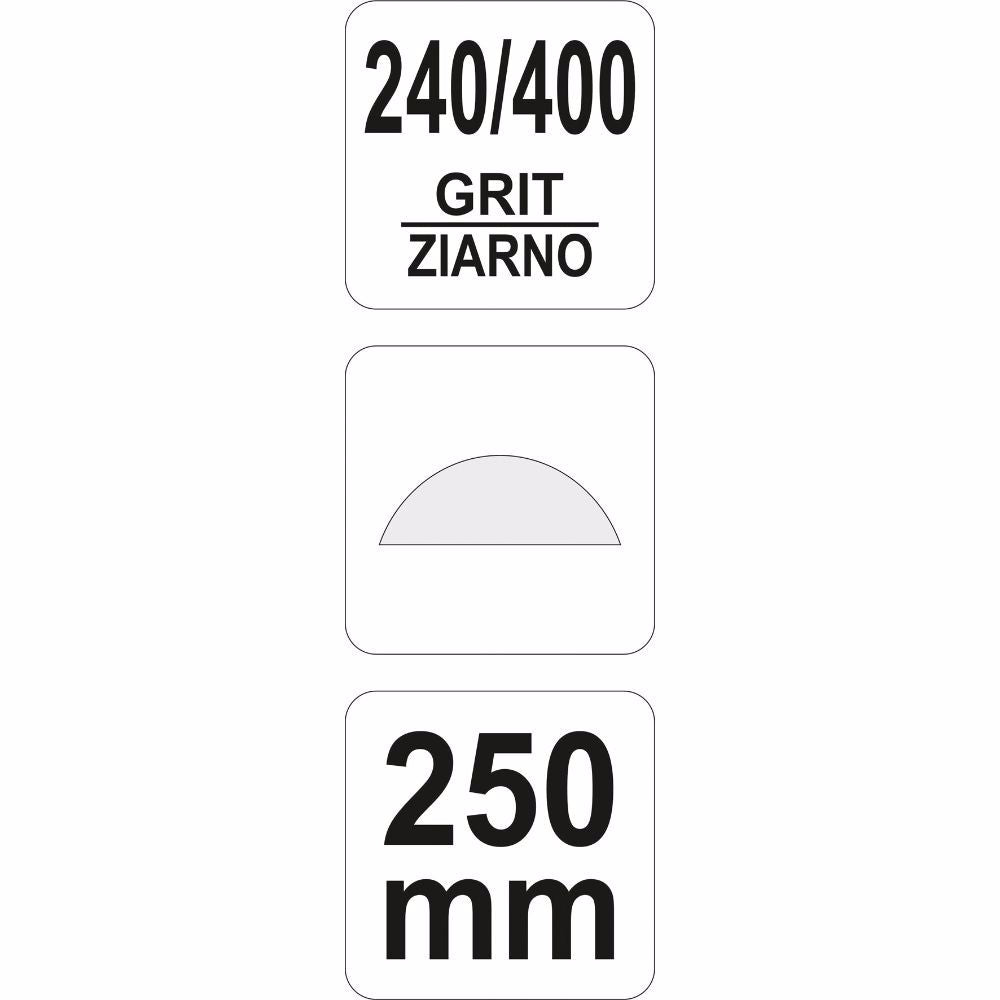 Диамантено точило за ножове и ножици YATO, 250 мм