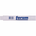 Дървен сгъваем метър FORUM, ъглова скала, 2 м