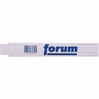 Дървен сгъваем метър FORUM, ъглова скала, 2 м
