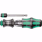 Отвертка с бит държач WERA, 1/4", SL, PH, PZ, 6 бита