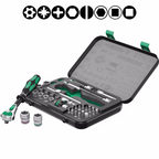 Комплект инструменти WERA, Zyklop, 1/4", 42 части