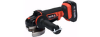 Акумулаторен ъглошлайф YATO 82826, 18 V, Ф 125 мм, 1 х 2.0 Ah