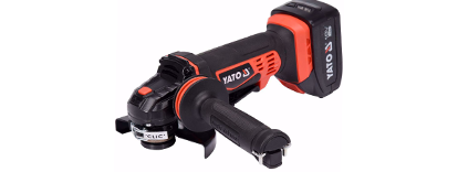Акумулаторен ъглошлайф YATO 82828, 18 V, Ф 125 мм, 2 х 3.0 Ah