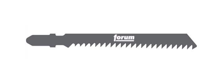 Нож за прободен трион FORUM, HCS, дърво, 3 TPI, 5 броя FORUM 4317784841306
