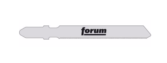 Нож за прободен трион FORUM, HSS, метал, 0.7 TPI, 5 броя
