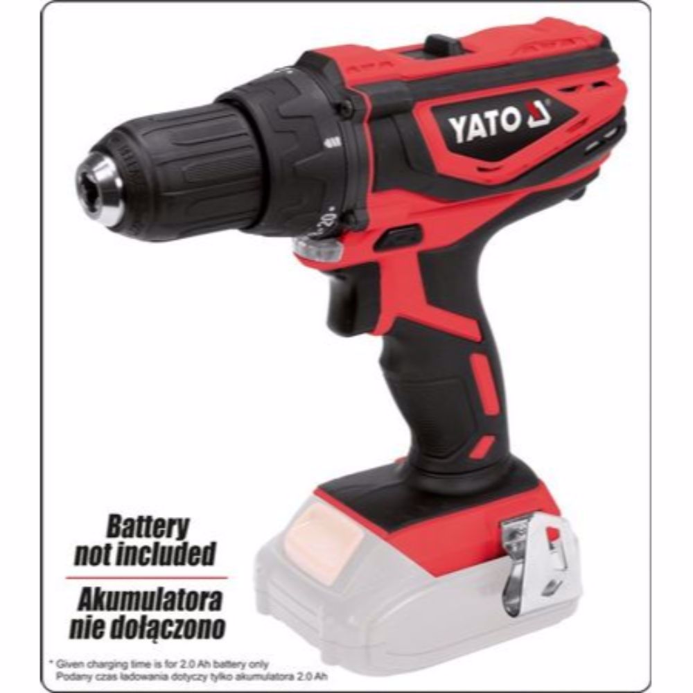 Акумулаторен винтоверт YATO 82781, 18 V, 40 Nm, без батерия