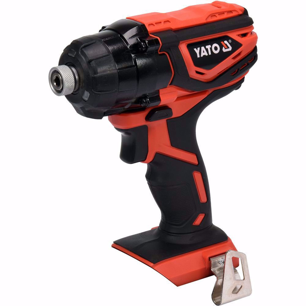 Акумулаторен ударен винтоверт YATO 82801, 1/4" HEX, 18 V, 160 Nm, без батерия