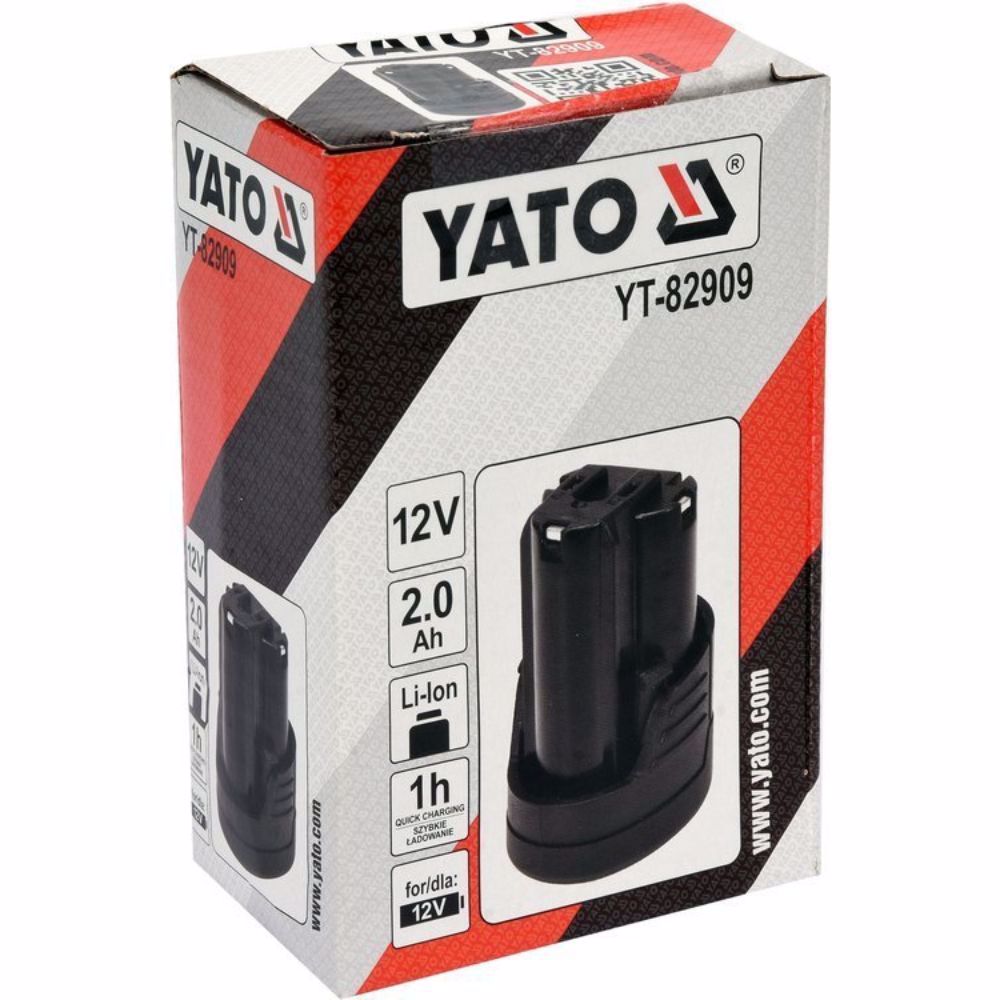 Акумулаторна батерия YATO YT 82909, 12 V, 2.0 Ah, Li-IoN