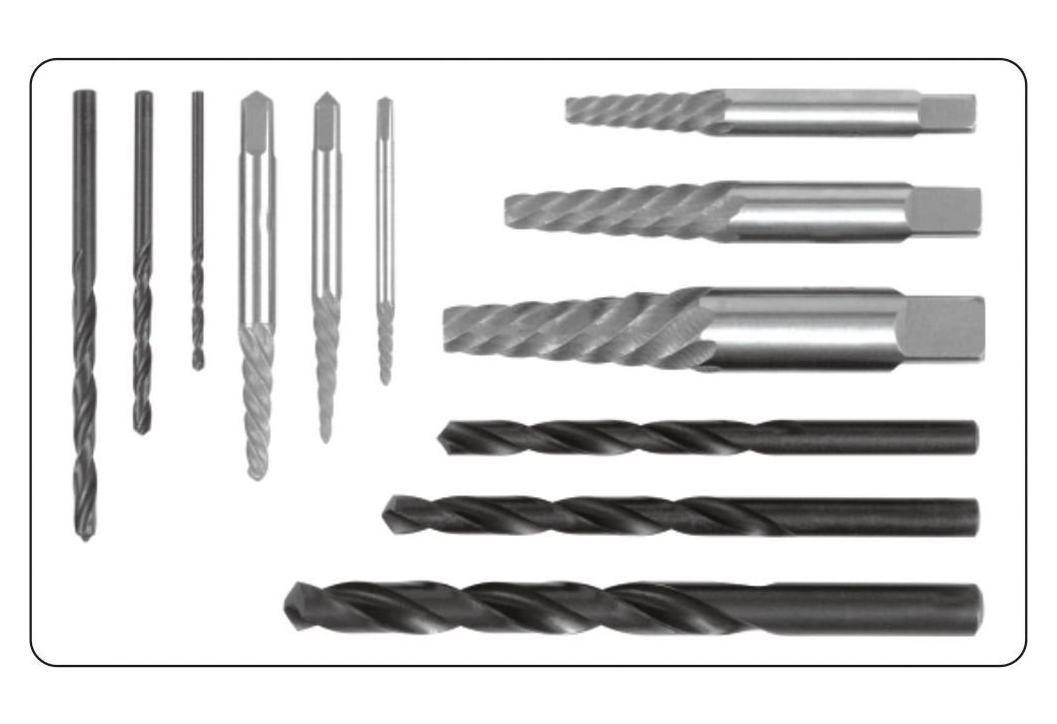 Екстрактор за болтове YATO, M 3 - M 24, 12 части