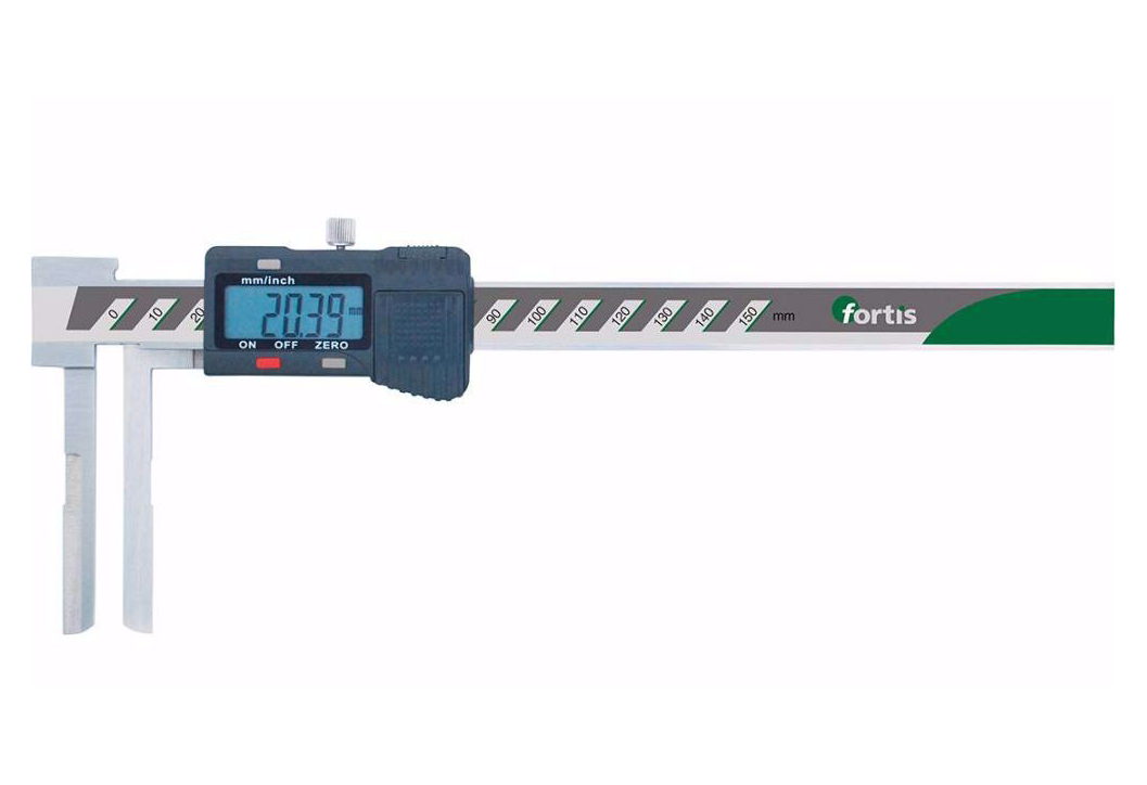 Дигититален шублер с дълги челюсти FORTIS, 150 мм