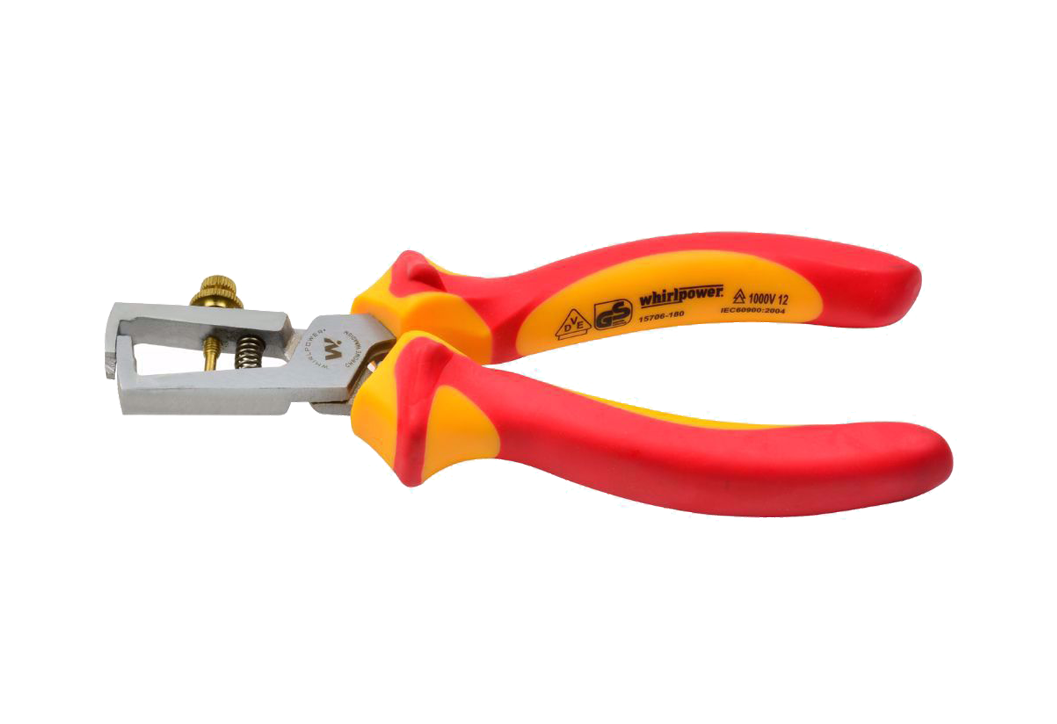 Клещи зачистващи VDE 1000V, WhirlPower, 180 мм