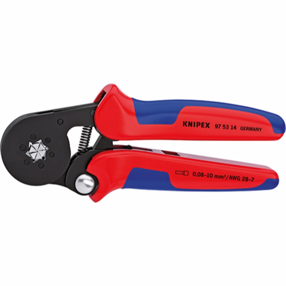 Кримпващи клещи за ферули и втулки Knipex, 0.08 – 10 мм²