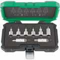 Комплект бит вложки 1/2"  FORTIS, за вътрешни шестостени, SW, 6 части
