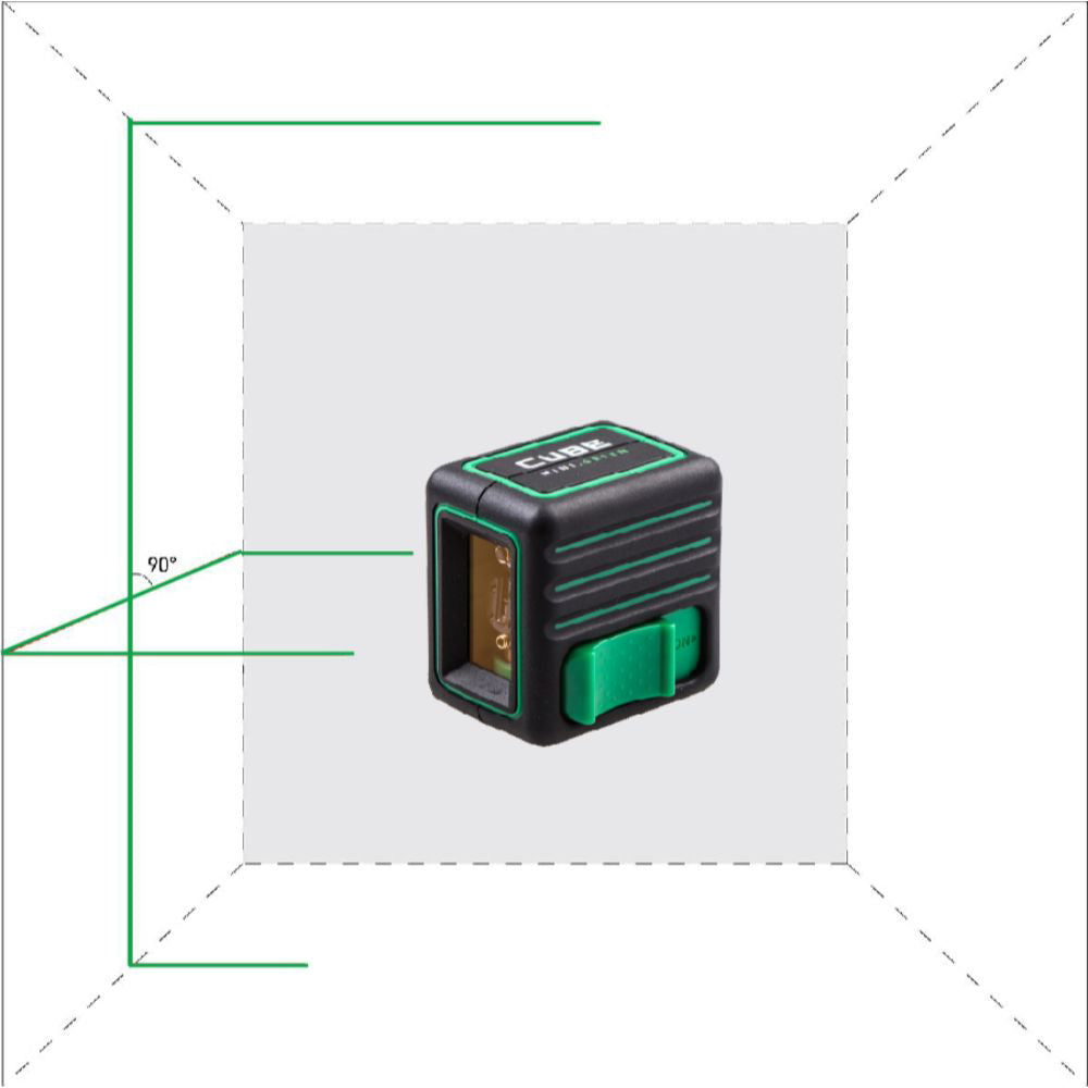Нивелир лазерен ADA CUBE MINI GRЕЕN, Home Edition, 20 м