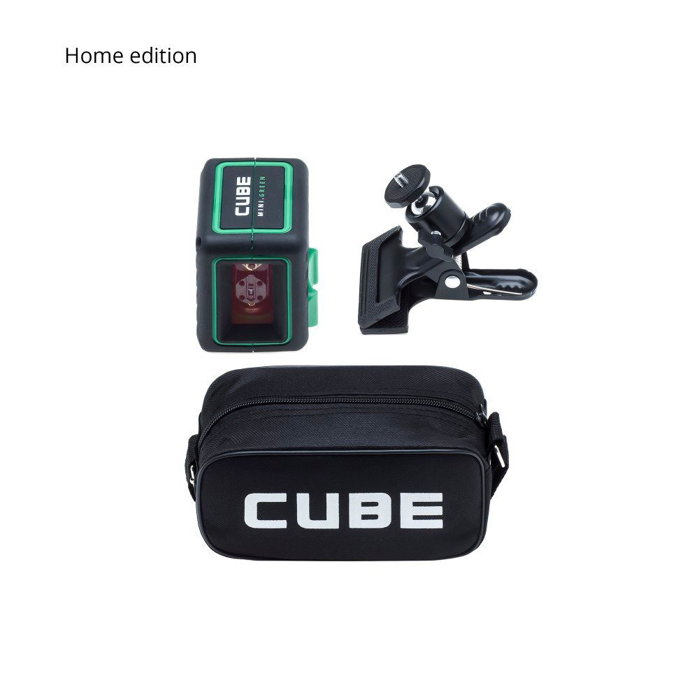 Нивелир лазерен ADA CUBE MINI GRЕЕN, Home Edition, 20 м
