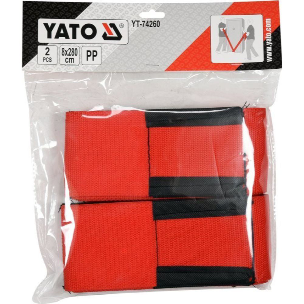 Kолани за пренасяне на товари YATO YT 74260, 8 x 280 см, 2 броя