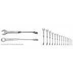 Комплект усукани звездогаечни ключове YATO, SW 10-32mm, 14 части