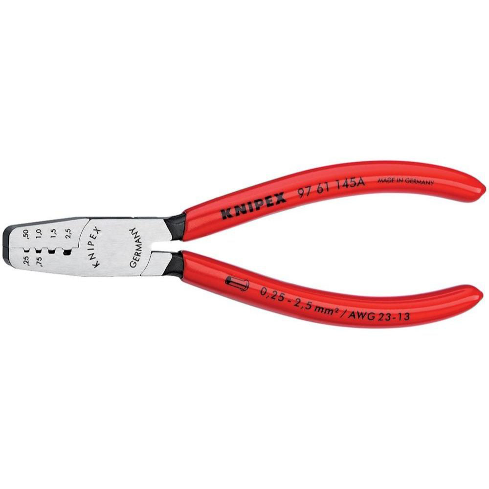 Кримпващи клещи KNIPEX, 0.25 - 2.5 мм2
