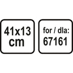 Микрофибърна двустранна подложка за спрей - моп LUND 67161