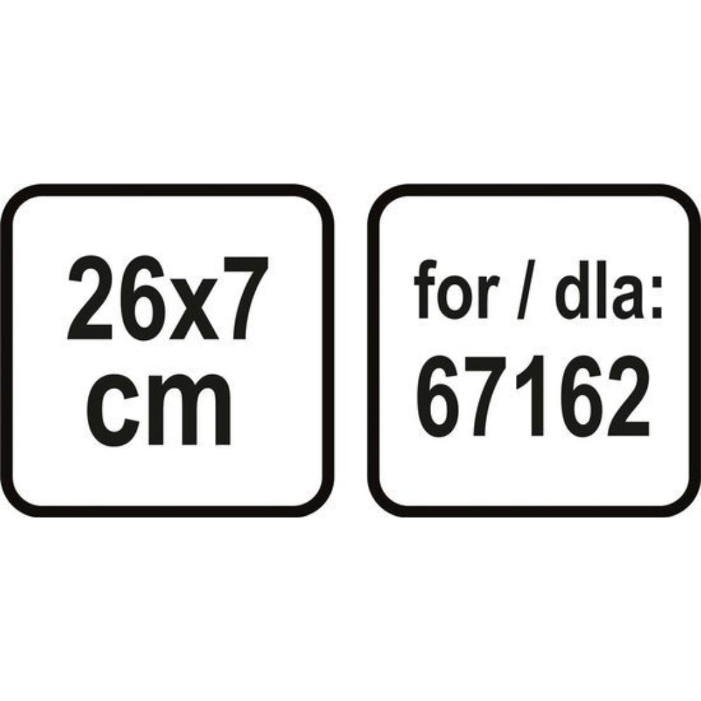 Микрофибърна подложка за спрей - моп за стъкла LUND 67162
