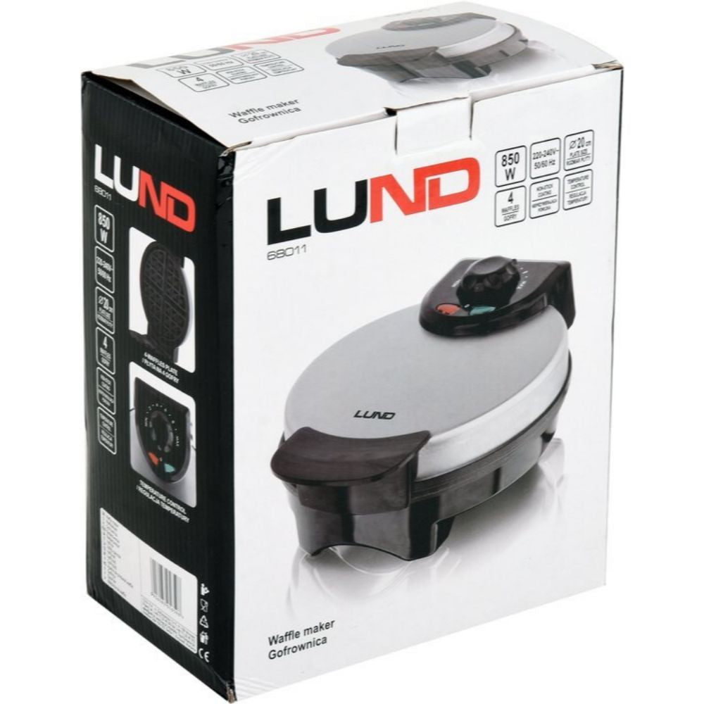 Гофретник LUND, кръгъл, 850 W