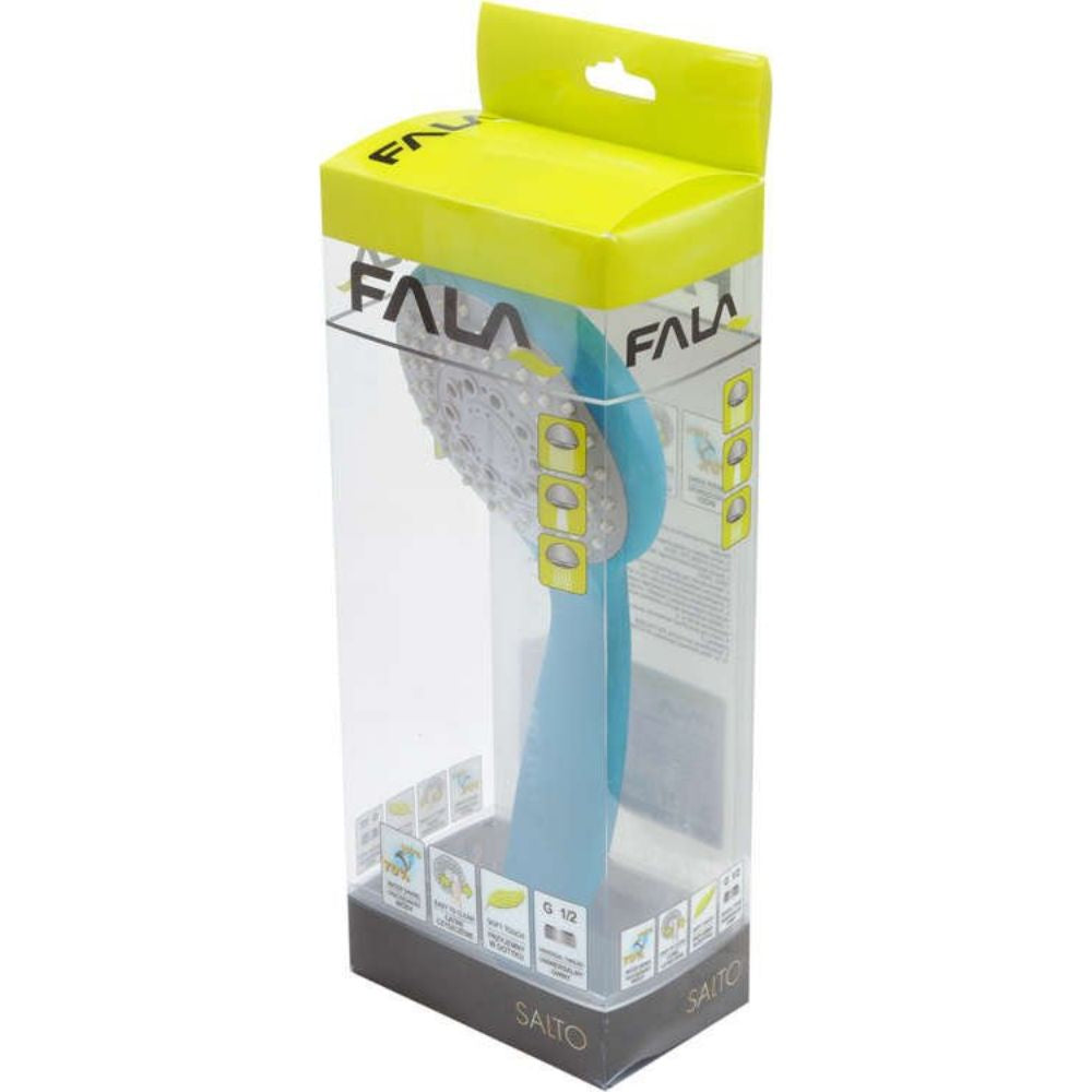 Душ слушалка FALA с 3 функции, синя