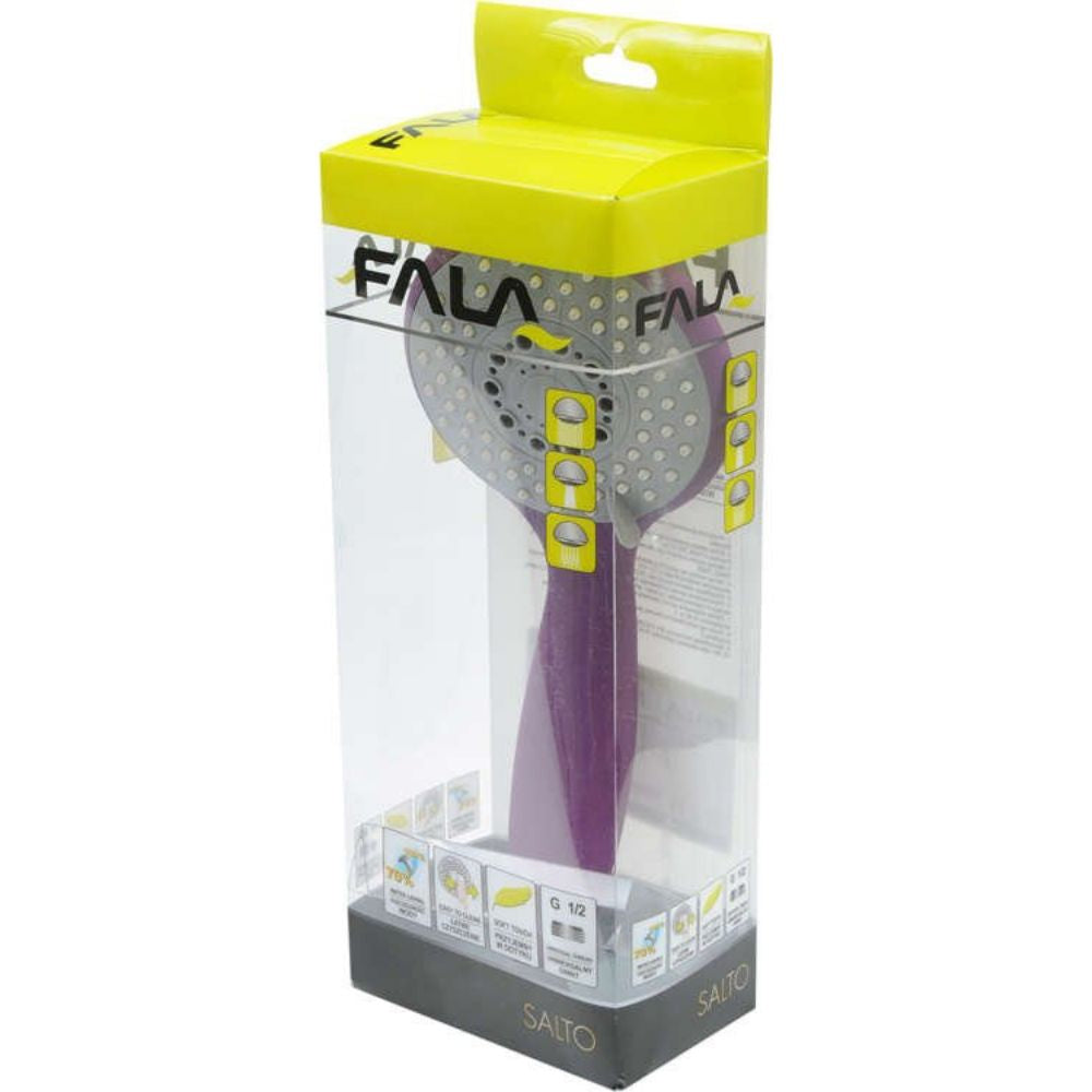Душ слушалка FALA с 3 функции, лилава