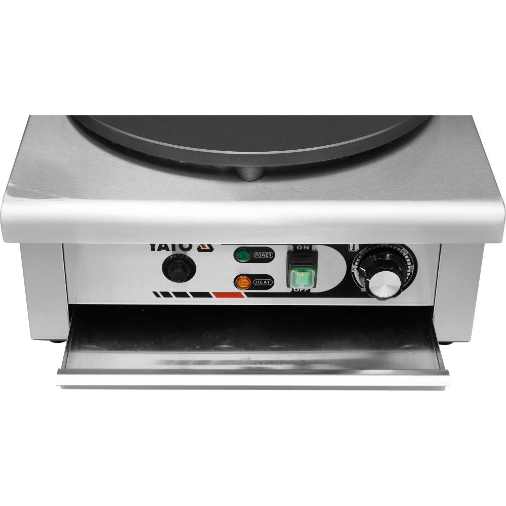 Електрическа плоча за палачинки YATO YG 04680, 400 мм, 3 kW