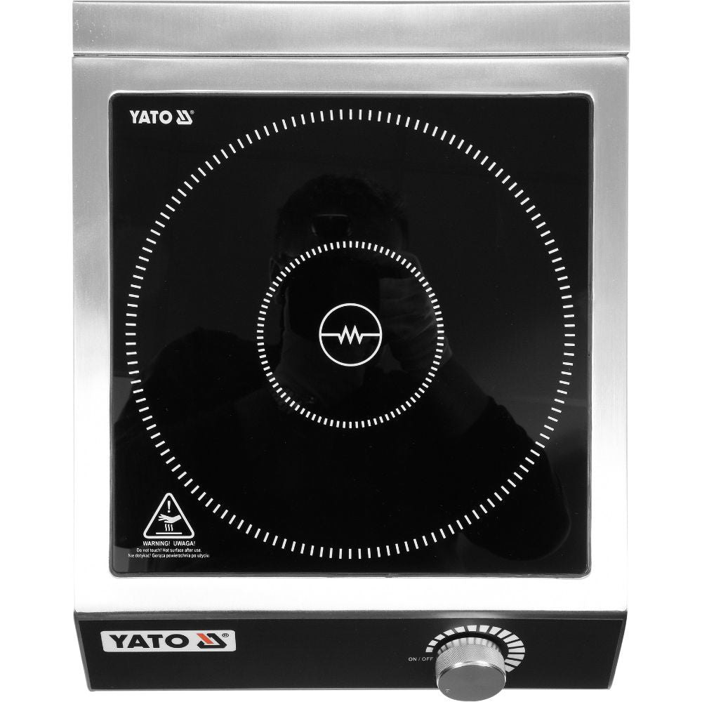 Индукционен котлон с копче YATO YG 04700, 3500 W